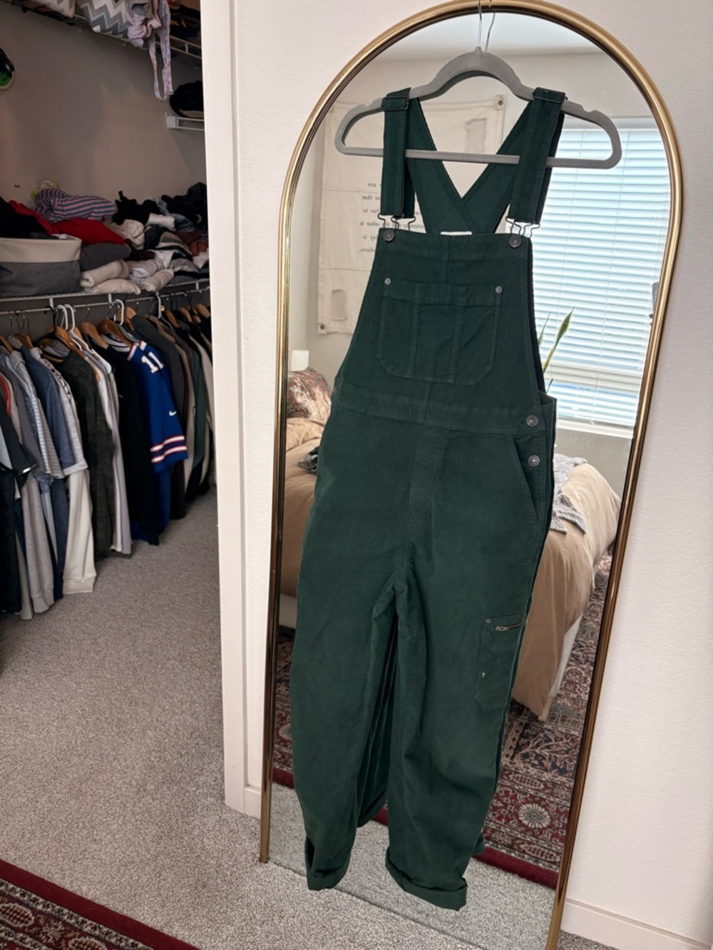 American Eagle Outfitters Dark Green Women's Overalls